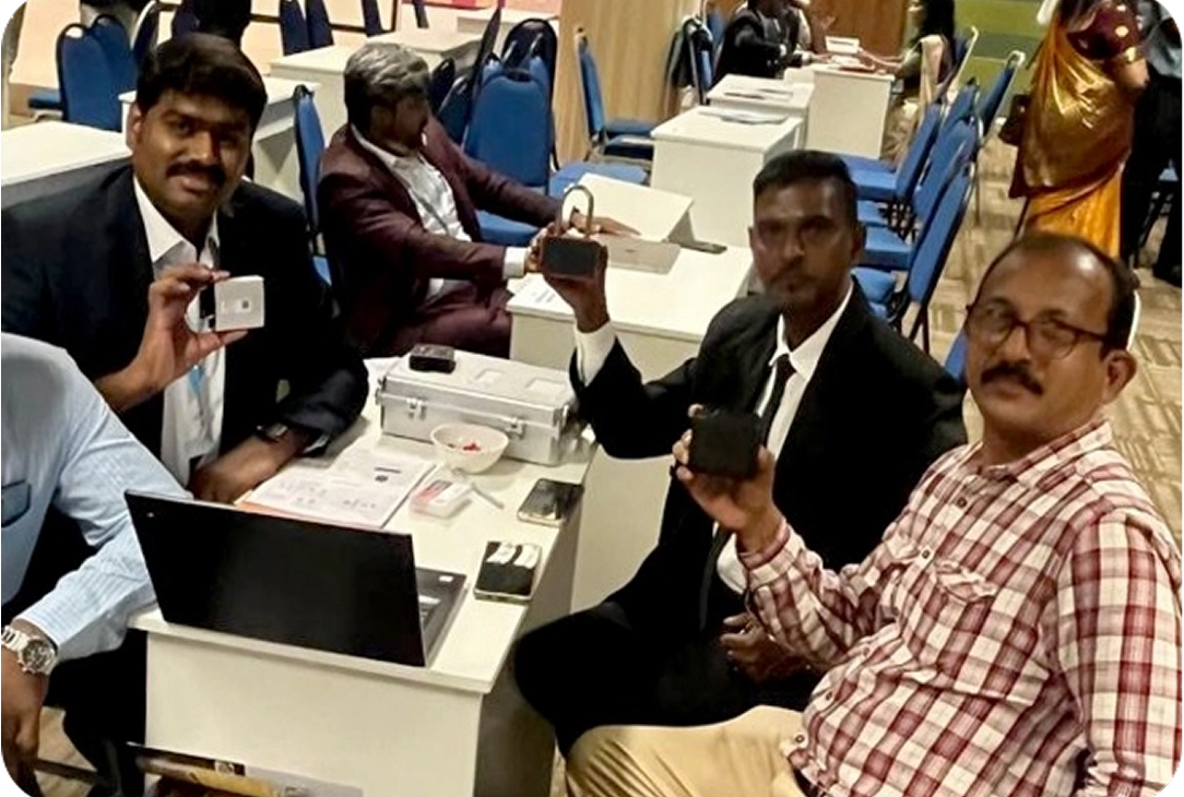 Elint team participating in industry events and exhibitions